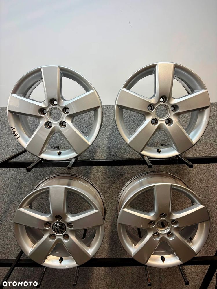 4 FELGI ALU. VW TOURAN, CADDY, GOLF 5,6 16'' 6,5J ET50 - 1