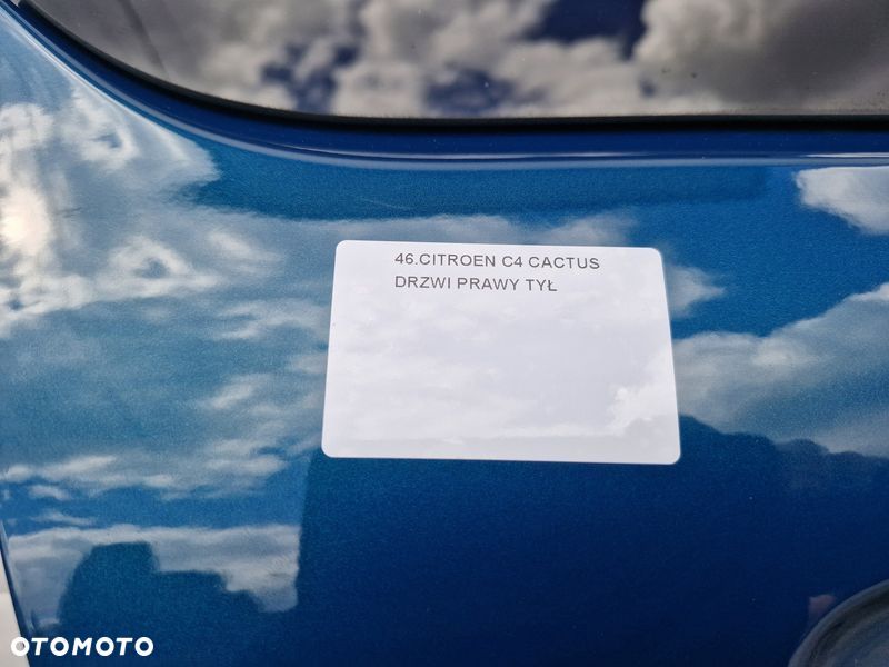 CITROEN C4 CACTUS DRZWI PRAWY TYŁ TYLNE PRAWE ETXD - 3