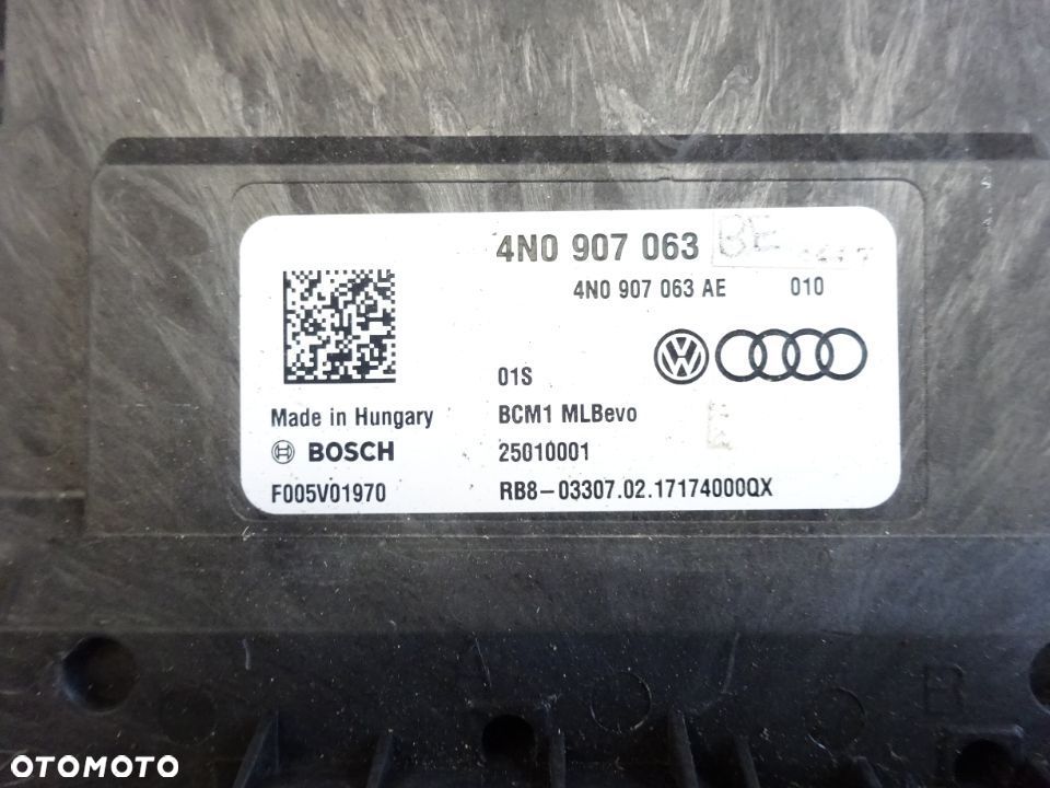 4N0907063BE modul Bordnetz BCM VW touareg Audi A8 czesci - 2