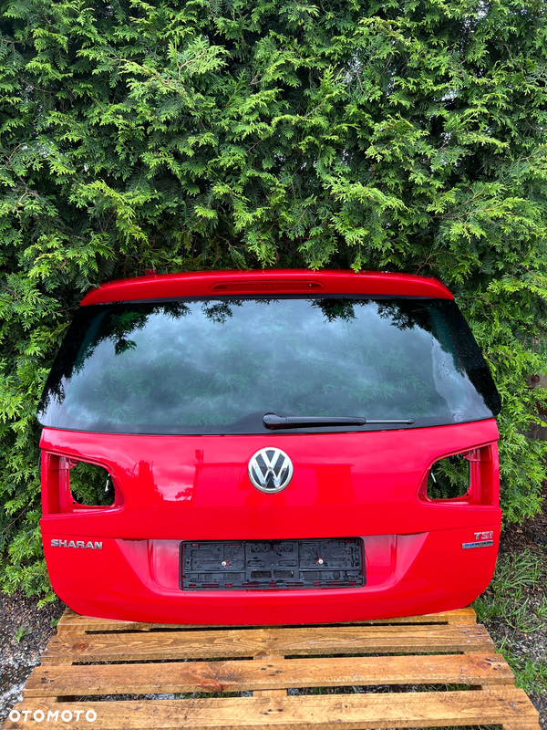 VW Sharan 2014r tylnia klapa LY3D