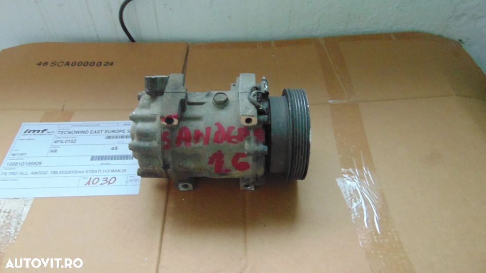 Compresor Clima Dacia Sandero,Duster,Logan 1.6 benzina cod 2447810124/926000097R - 1