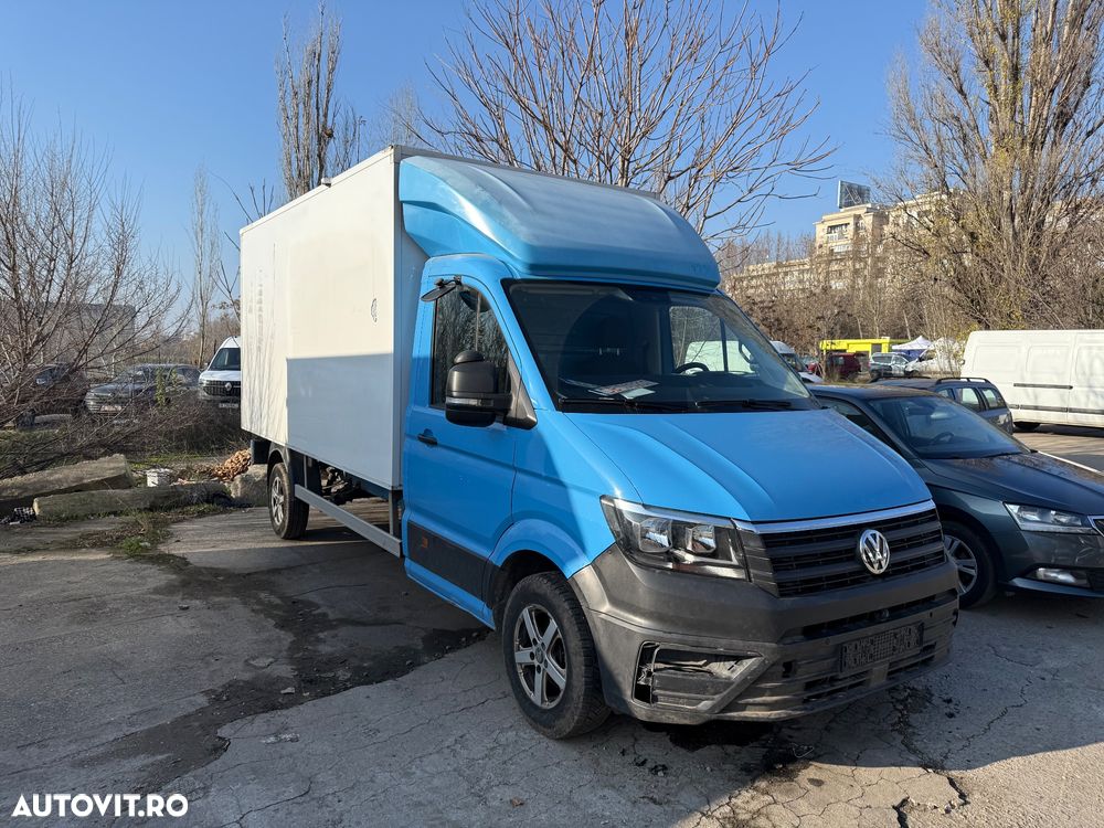 Volkswagen VW Crafter Cub TVA DEDUCTIBIL 35 an 2020 2.0tdi 157.000km Istoric Service Complet la reprezentanta vw Stare foarte buna NU Mercedes Sprinter Duba Iveco Ford transit izoterma - 24