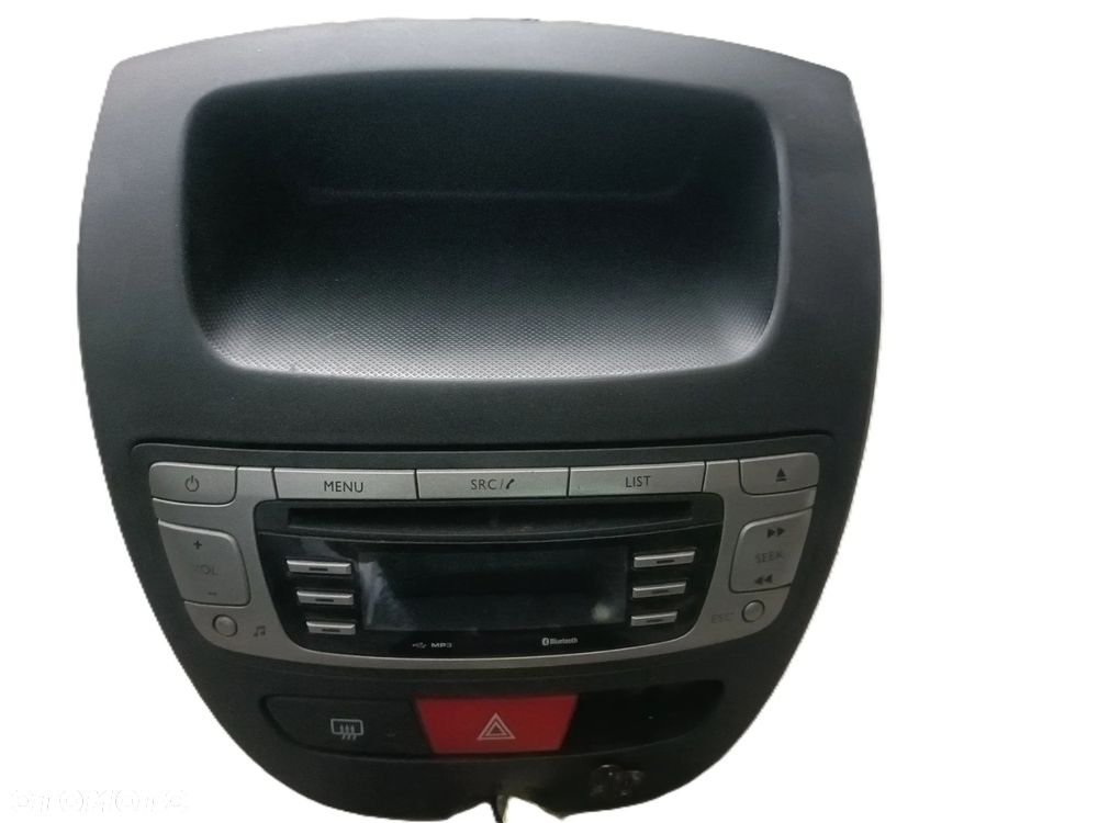 TOYOTA AYGO I LIFT 05-14 r. RADIO RADIOODTWARZACZ RADIOODBIORNIK RAMKA + - 1