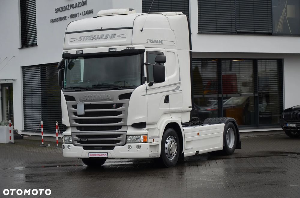 Scania R 450 / 2016r / TOPLINE / KLIMA P. / LED / ACC / WAGA / NAVI / 3699 - 1