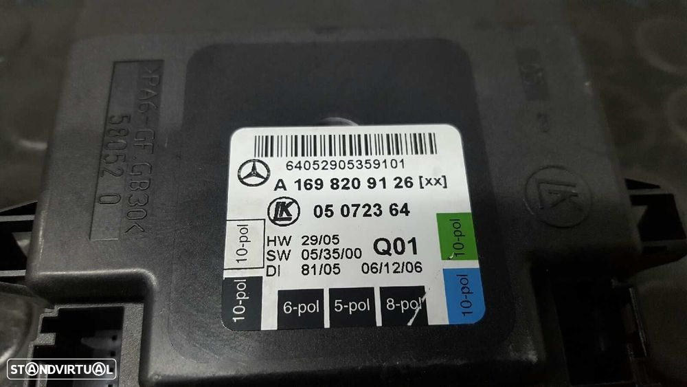 CENTRALINA/BOMBA FECHO CENTRAL MERCEDES CLASE B (W245) 200 CDI (245.208) - 5