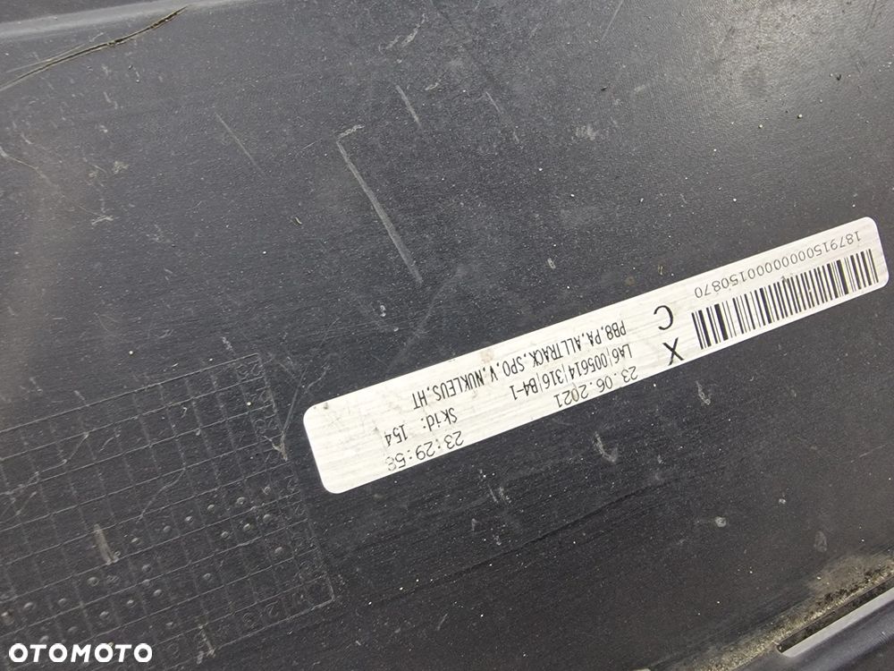 VW PASSAT B8 LIFT 3G0 ALLTRACK 18- PŁYTA / OSŁONA POD ZDERZAK PRZEDNI PRZÓD , NR 3G0805903H , NR AUKCJI NSŁ489 - 11