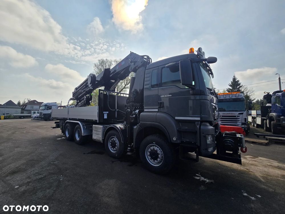 MAN 41.500 8x8 HDS HIAB 800 + FLY JIB Energetyka żuraw dźwig - 3