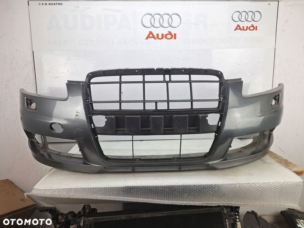 ZDERZAK AUDI A6 C6 S-LINE 2004-2008 PRZED LIFTEM OE GRILL 4F 4F0 ASO - 1