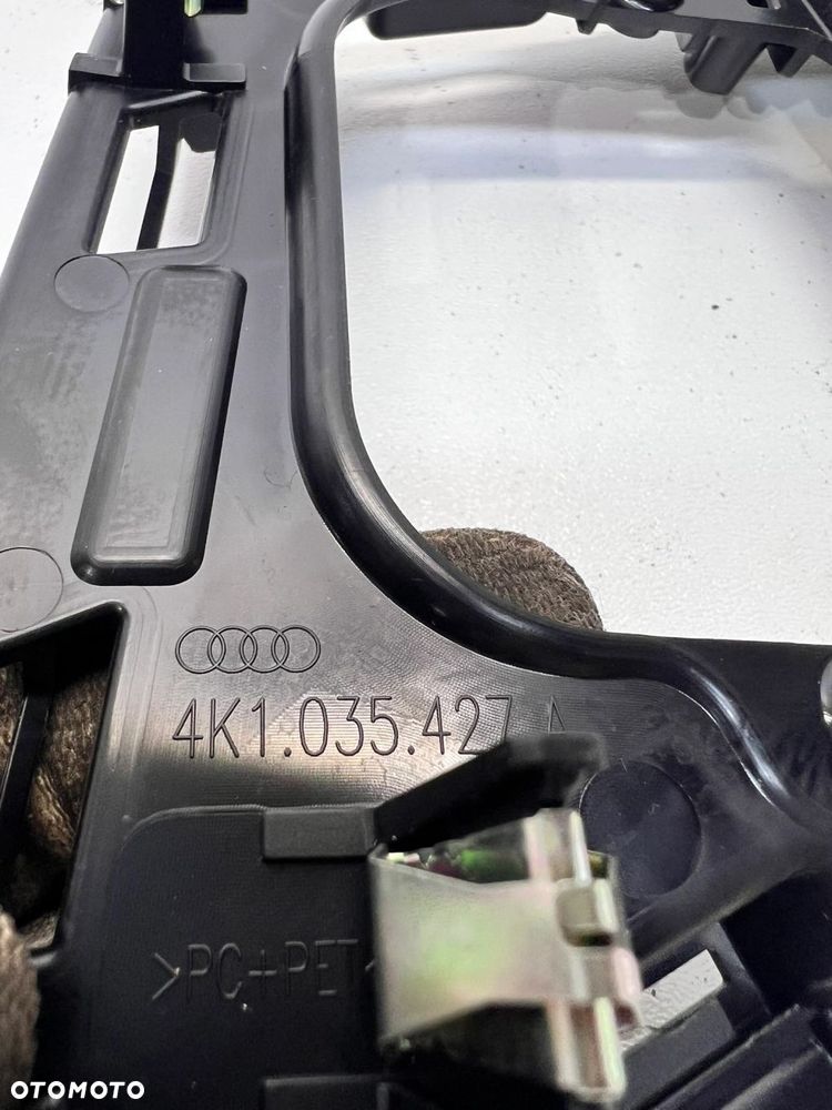 RAMKA MOCYJĄCA MASKOWNIC3 GŁOŚNIKA DESKI AUDI A6 C8 4K1035427A - 5