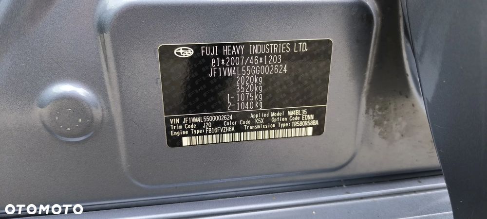 Subaru Levorg 1.6 GT-S Sport CVT - 20