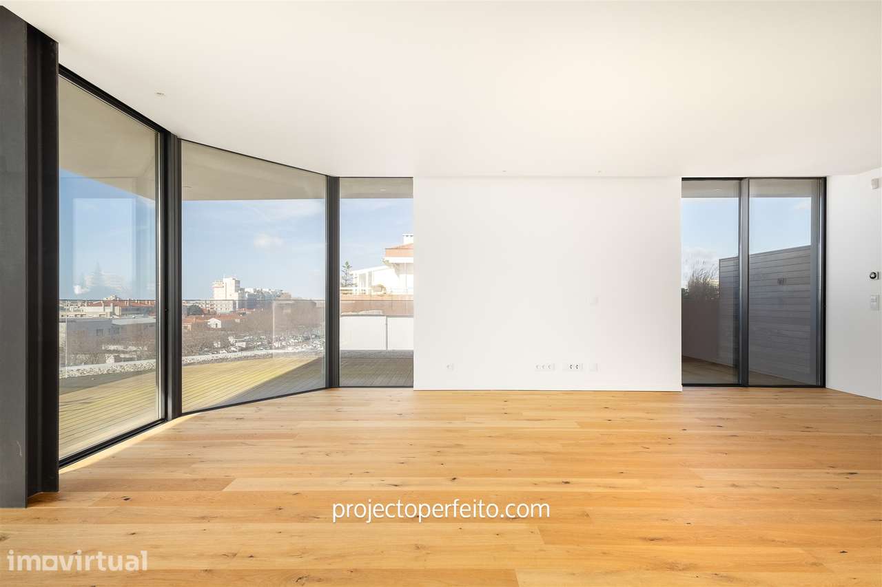 Penthouse T4 Nova com vistas fabulosas de Mar no coração de Espinho! - Grande imagem: 3/34