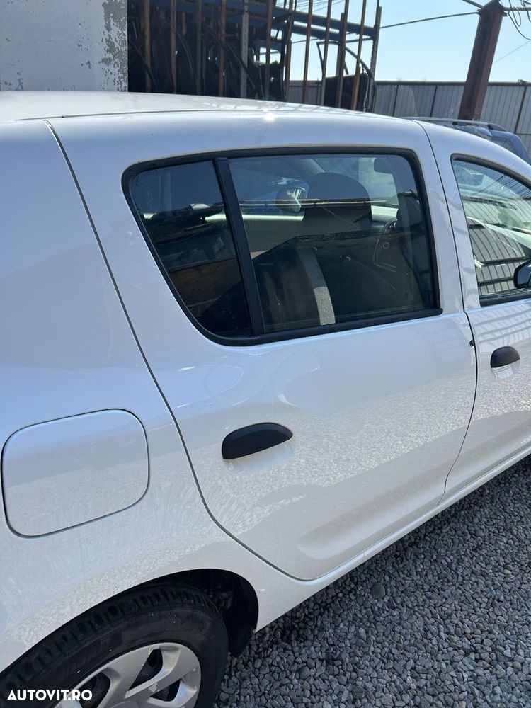 Usa Dreapta Spate Dacia Sandero 2 Facelift 2016 - 2020 Hatchback 4 Usi ALB (1327) - 2