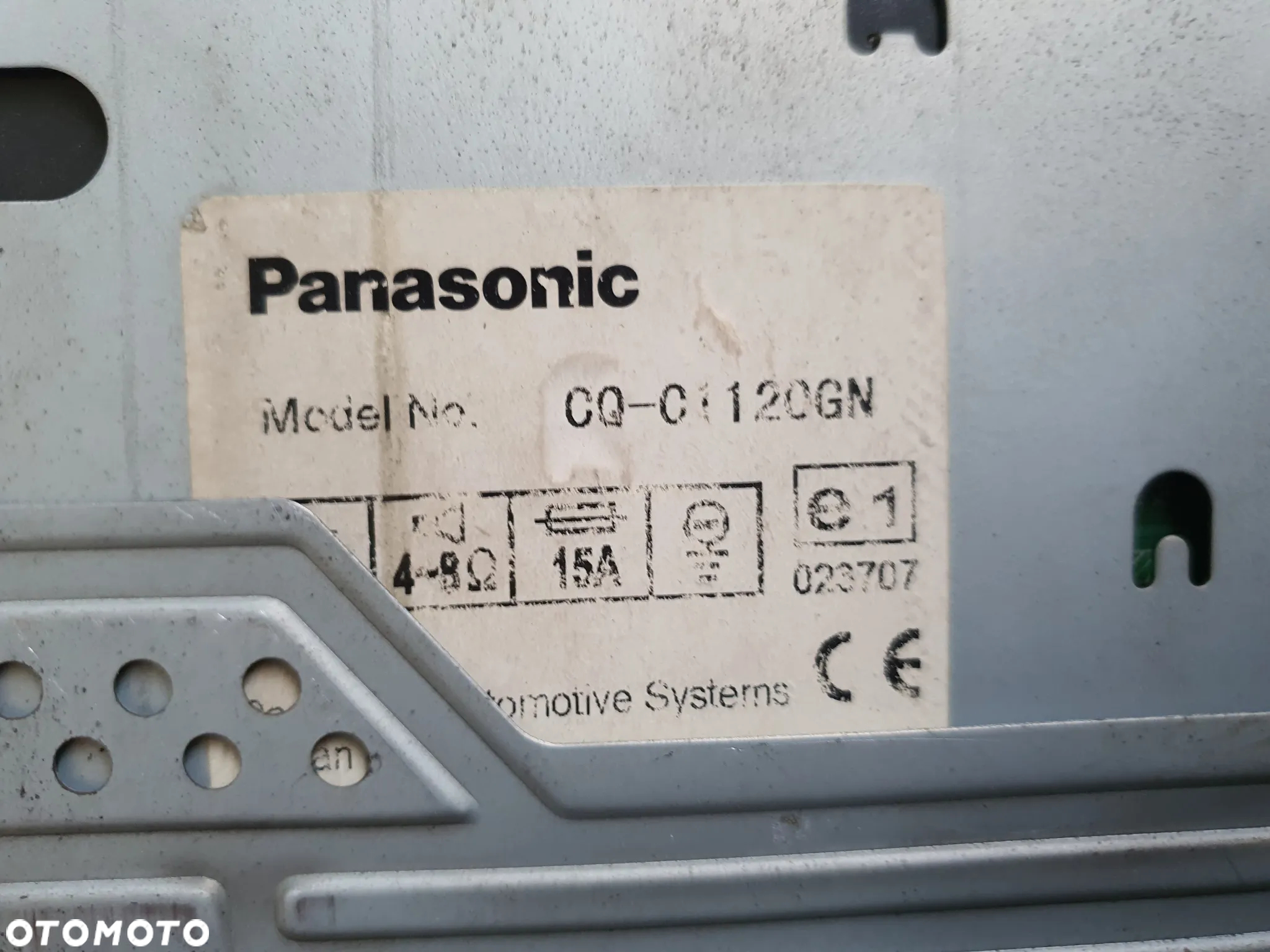 Renault Laguna I Radio CD Panasonic CQ-C1120GN - 7