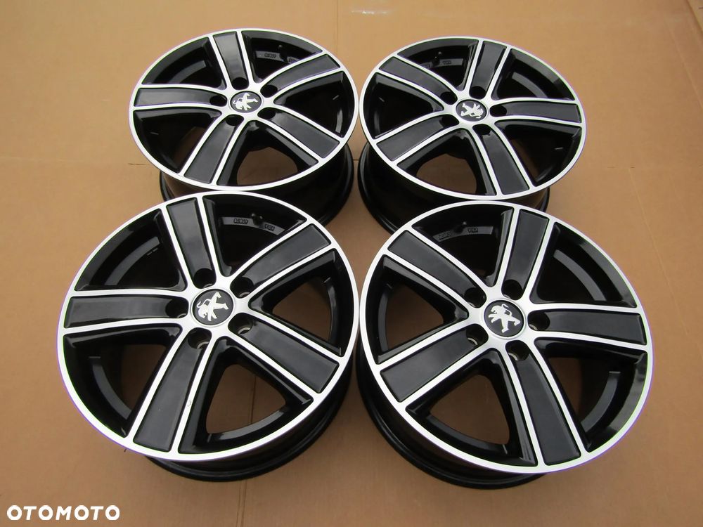 4x Felgi Aluminiowe 16 Citroen Jumpy IV Berlingo III C4 II Picasso Peugeot Expert Partner III Rifter 407 308 508 Toyota Proace 7 j 5x108 ET37 WZMACNIANE - 3