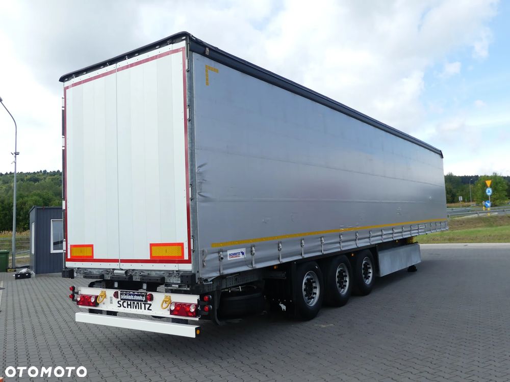 Schmitz Cargobull FIRANKA / OŚ PODNOSZONA / KOSZ PALETOWY / STANDARD / - 9