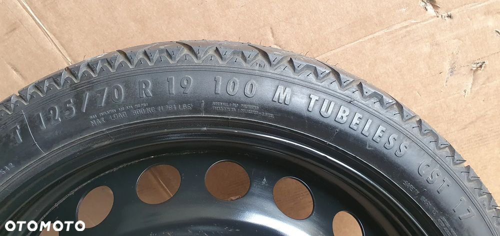 Koło zapasowe dojazdówka zapas 8K0601027 R19 T125/70 5x112 4j et 29 2190900 - 10