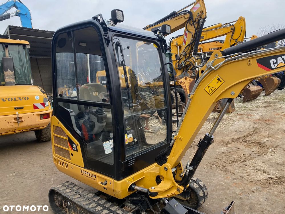 Caterpillar CAT 301.7D, 2018 ROK, 1760 MTH, Z NIEMIEC, DŁUŻSZY ZASIĘG, ROZSUWANE PODWOZIE, - 17