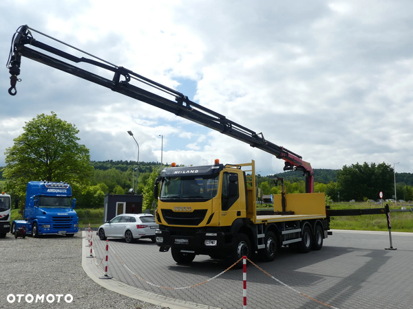 Iveco TRAKKER 450 / 8x4 / EURO 6 / HDS PALFINGER PK 22002-EH /