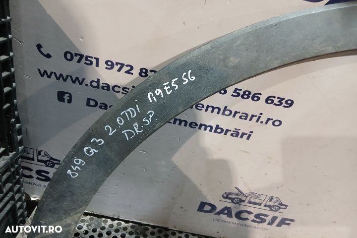 Overfender stanga fata 8U0853717 8U0853717 Audi Q3 8U [2011 - 2014] C - 2