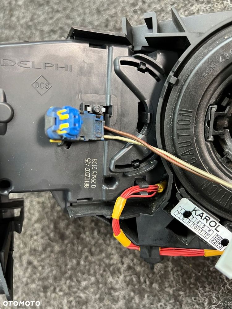 renault clio III przełącznik zespolony taśma 8200245438 - 5