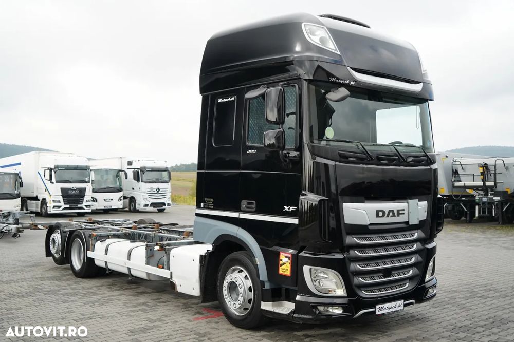 DAF XF 480 / BDF / 6X2 / SSC / I-PARK COOL / PUNTE RETRACTABILE / CONTRACT DE REPARAȚIE POST-SERVICE - 6
