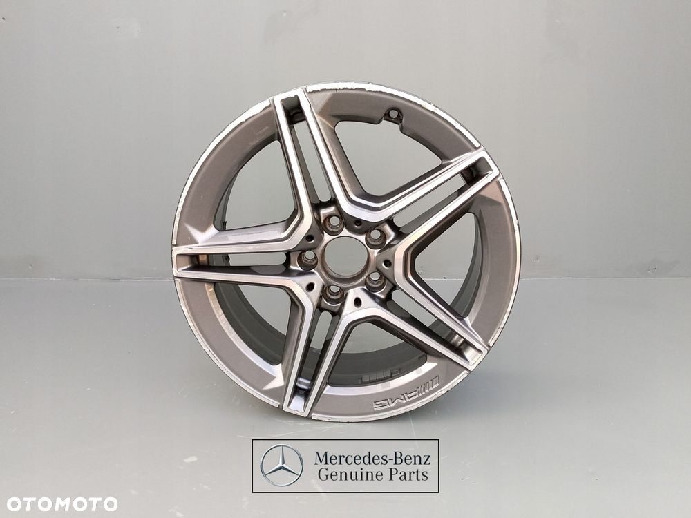 MERCEDES W205 C KLASA FELGA ALUMINIOWA AMG OE 7.5" x 18" 5x112 ET 44 - 1