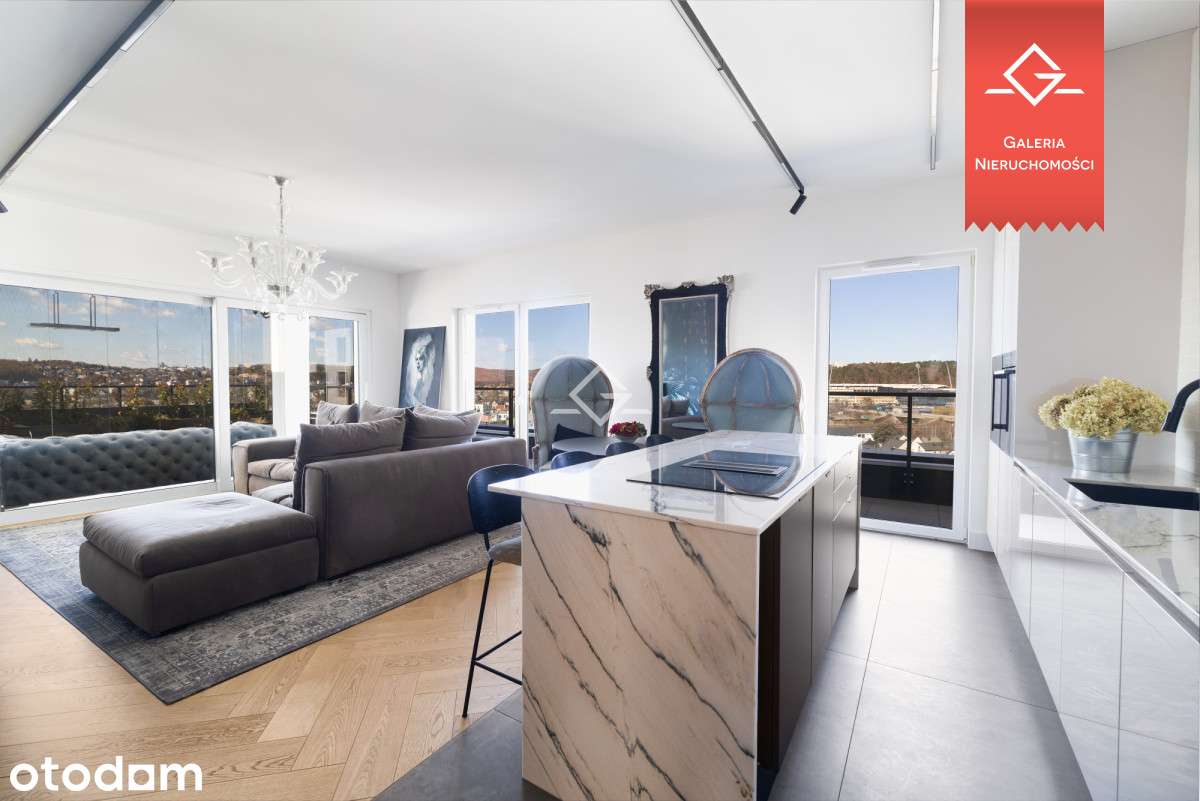 taras 140 m² | widok na morze | 4 pokoje