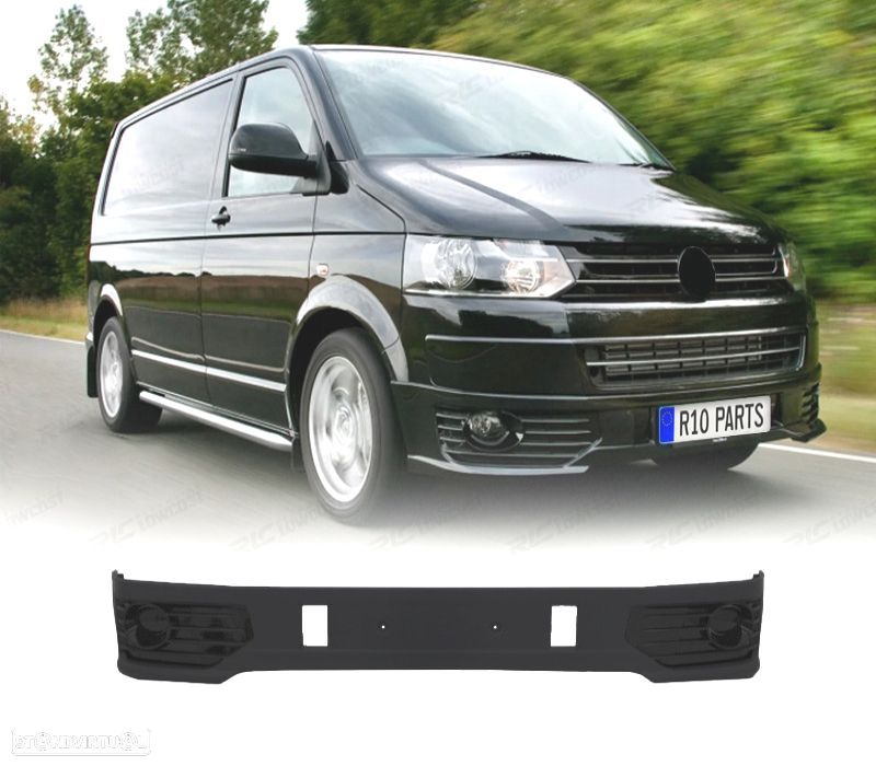 SPOILER FRONTAL VOLKSWAGEN VW T5 TRANSPORTER 03-15 LOOK SPORTLINE - 1