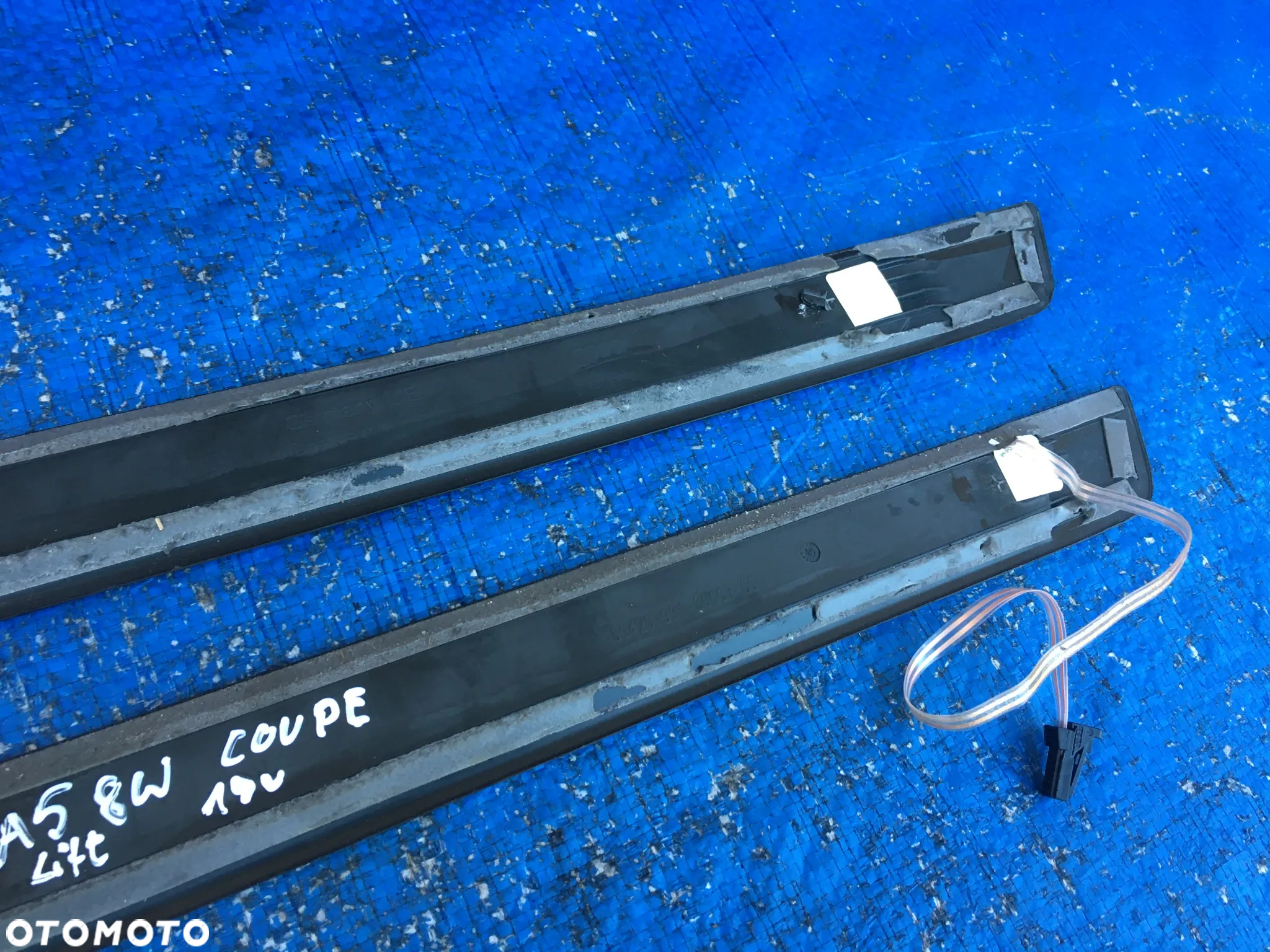 Audi A5 8W Coupe Lift S-Line Listwa Osłona Na Próg Progowa Prawa Lewa 8W6947417A 8W6947418A - 7
