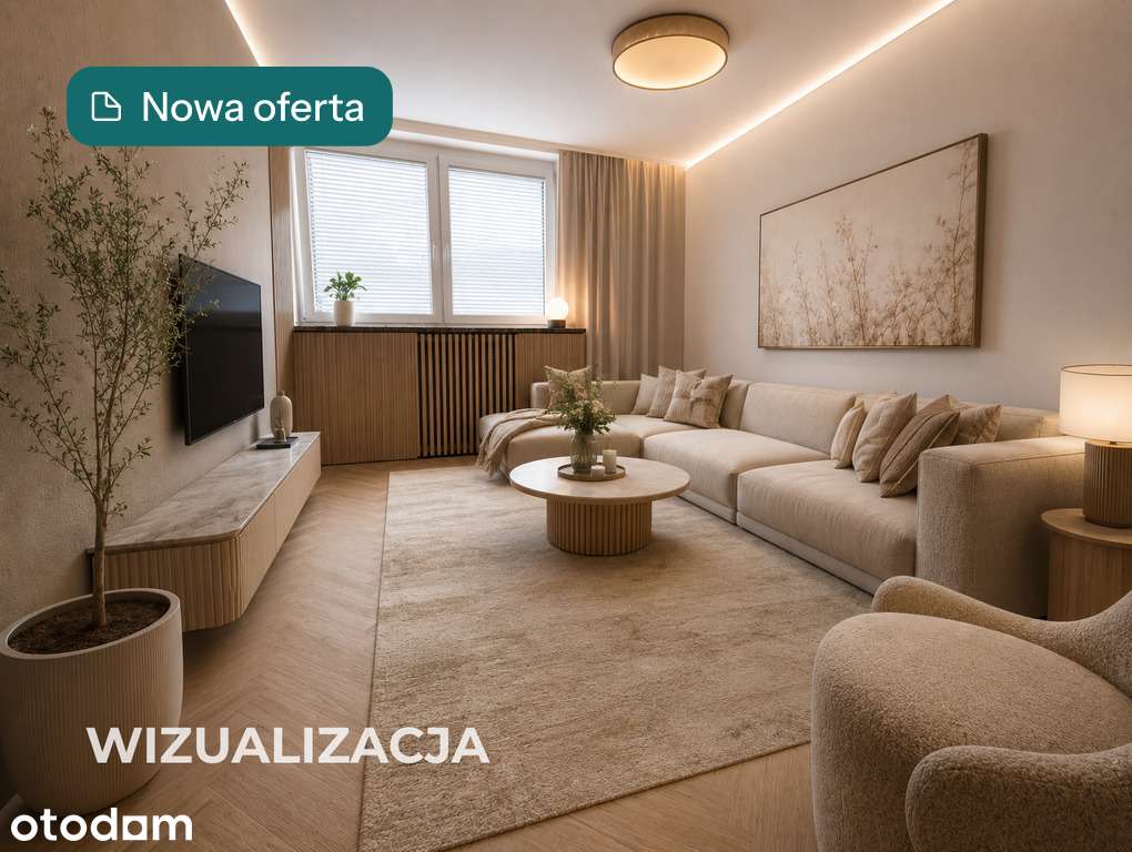 3 pokoje | Widok na Wisłę | Balkon