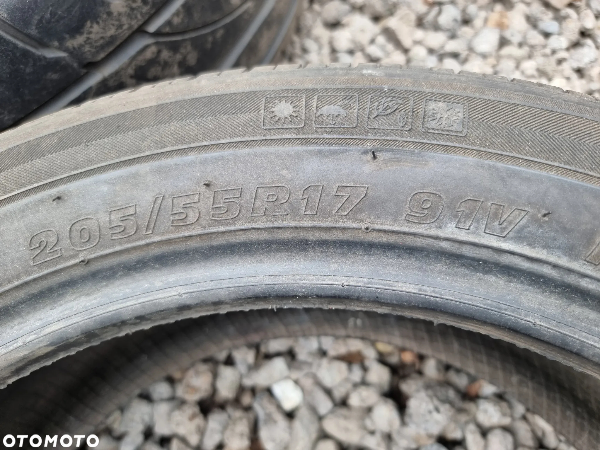 KUMHO 205/55R17 91V SOLUS KH25 (1szt.) (1x5,5) (DOT: 1x3317) L425 - 4