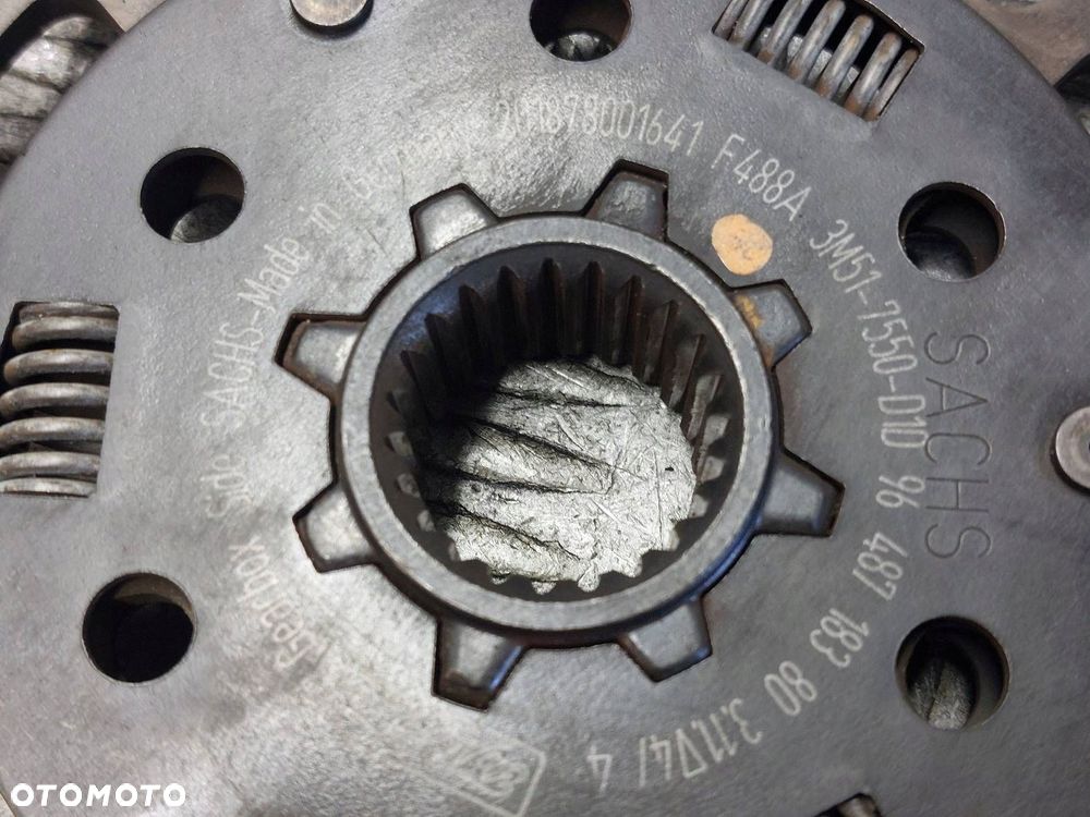 KOŁO DWUMASOWE TARCZA DOCISK ŁOŻYSKO OPOROWE FORD FOCUS MK2 1.6 TDCI - 4