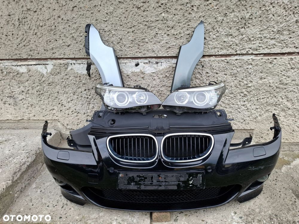 ZDERZAK MASKA BŁOTNIK KOMPLETNY PRZÓD BMW E60 E61 M-PAKIET - 1