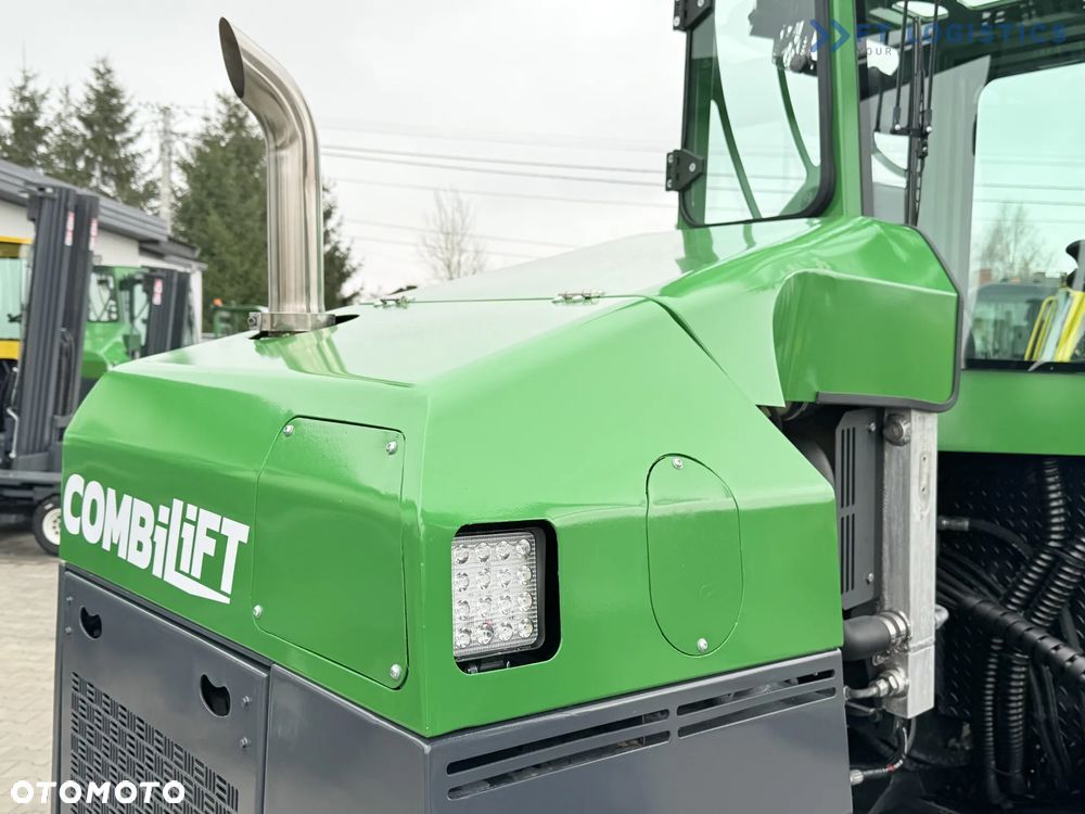Combilift WÓZEK CZTEROKIERUNKOWY - WIELOKIERUNKOWY / COMBILIFT C4500 / DIESEL / DUPLEX 5500MM / WOLNY SKOK / SZEROKI POZYCJONER WIDEŁ / STAN IDEALNY / Szeroka oferta wózków czterokierunkowych i bocznych, dopasowanych do różnorodnych potrzeb i zastosowań - 30