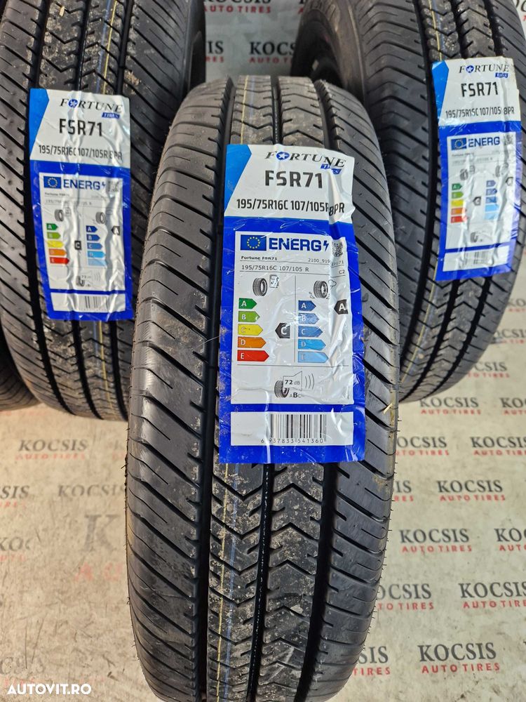 Anvelope noi vara 195 75 16C Fortune - 6