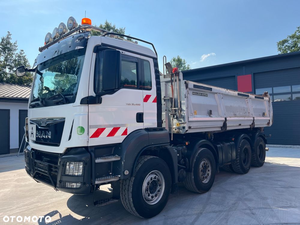 MAN Tgs 8x4 Hydroburta Model 35.460 Meiller Kipper Rok 2017 Doinwestowany Manual Import Niemcy (8x6 8x8 8x2 nie 6x6) Arocs Scania - 1