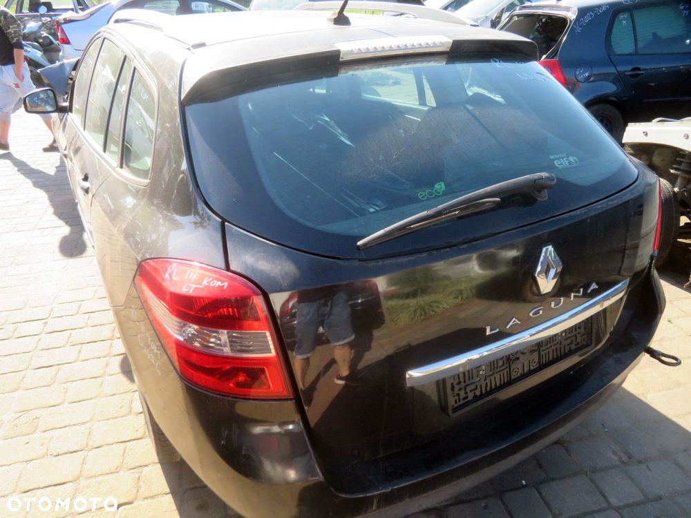 KLAPA BAGAŻNIKA TYLNA LAGUNA III PH1 KOMBI NV676  CZARNY RENAULT 2007-2012 - 2