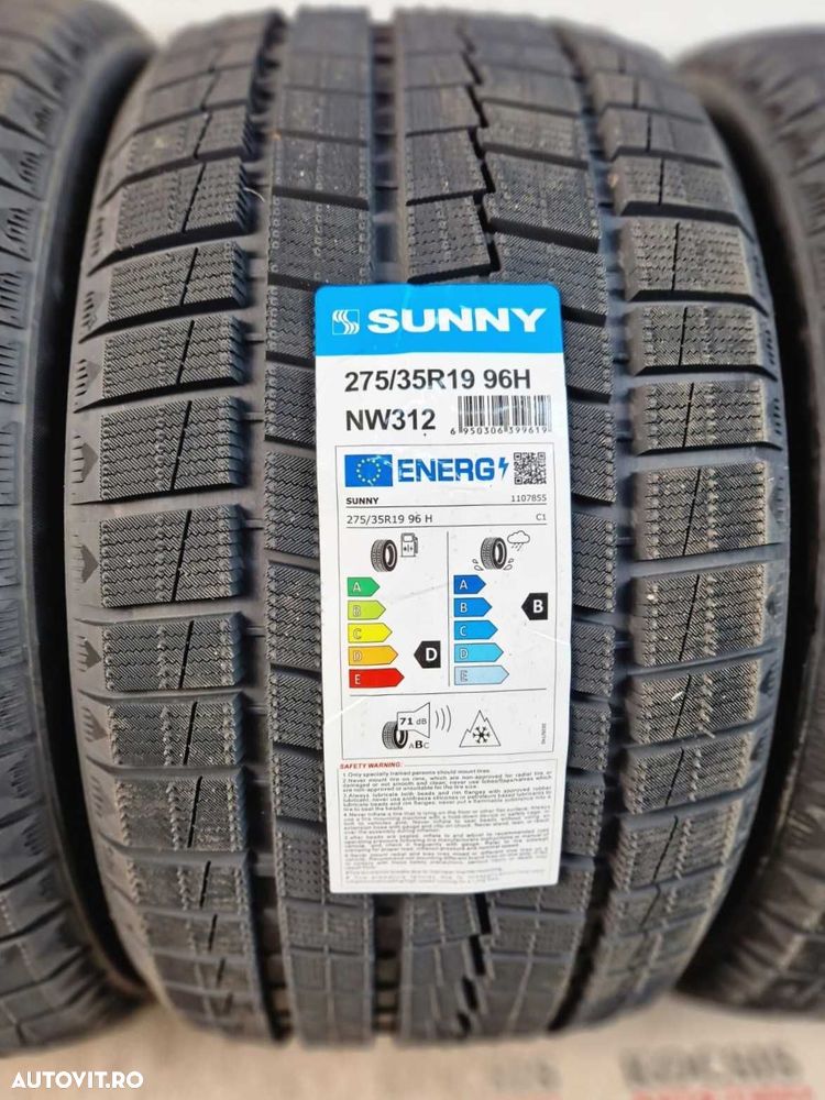 SET Anvelope noi iarna - 245 40 19 cu 275 35 19 - SUNNY - 8