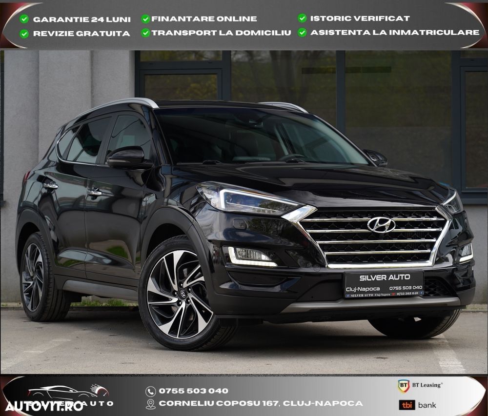 Hyundai Tucson blue 2.0 CRDi 4WD Aut. Premium - 1
