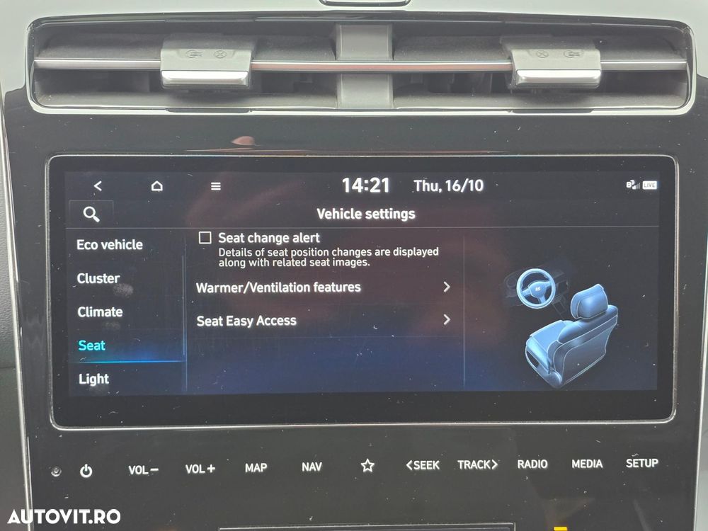 Hyundai Tucson HEV 1.6 l 230 CP 4WD 6AT Luxury - 30