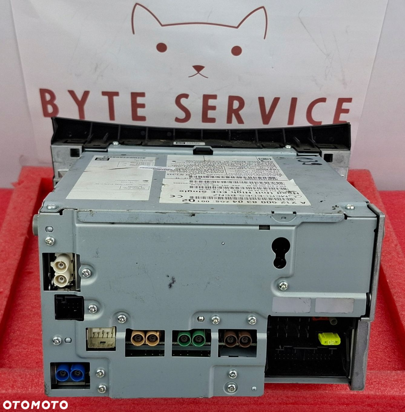 Mercedes-Benz W212 Radio Nawigacja Multimedia NR-212 High ECE A2129008304 - 5