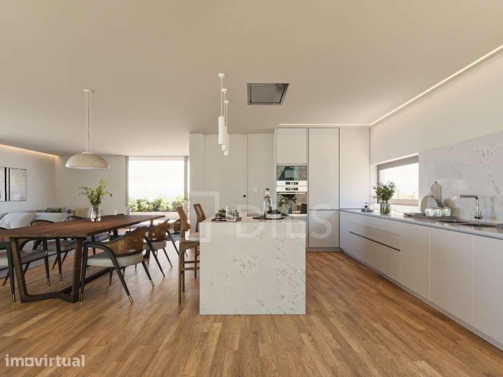 Apartamento T3+1 no Estoril com terraço, piscina privada e garagem - Grande imagem: 5/18