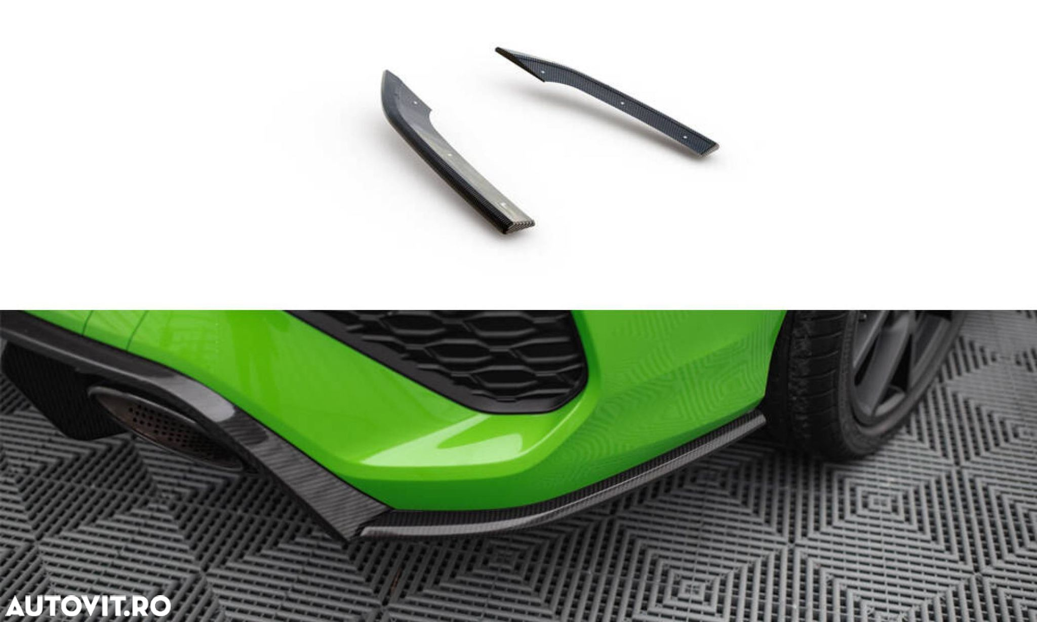 Pachet Exterior Prelungiri compatibil cu Audi RS3 8Y Sedan Maxton Design Carbon - 16