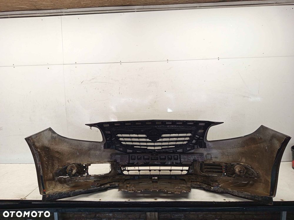 + ZDERZAK PRZÓD PRZEDNI OPEL INSIGNIA A I 1 Z22C CZARNY HALOGENY - 5