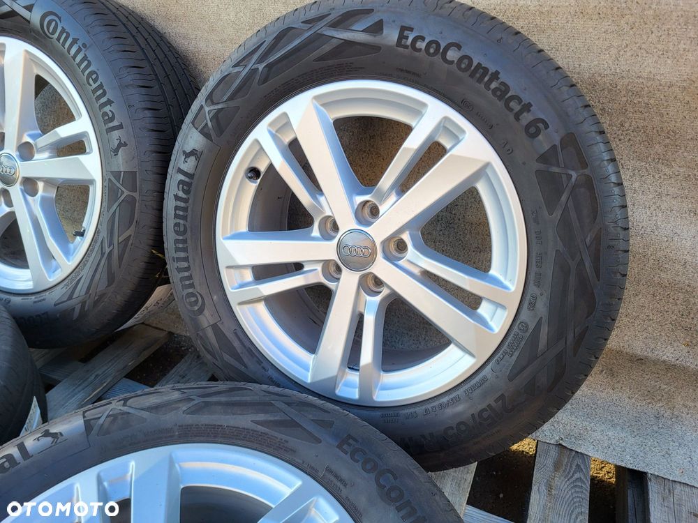 [K332] Koła lato 17 Cali 5x112 Continental 215/65/17 8mm Audi Q3 24r - 4
