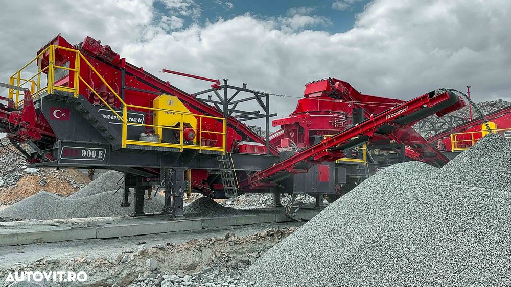 Boratas BLV900-E – Stație Mobilă pe Roți cu VSI și Sită Vibrantă - 4