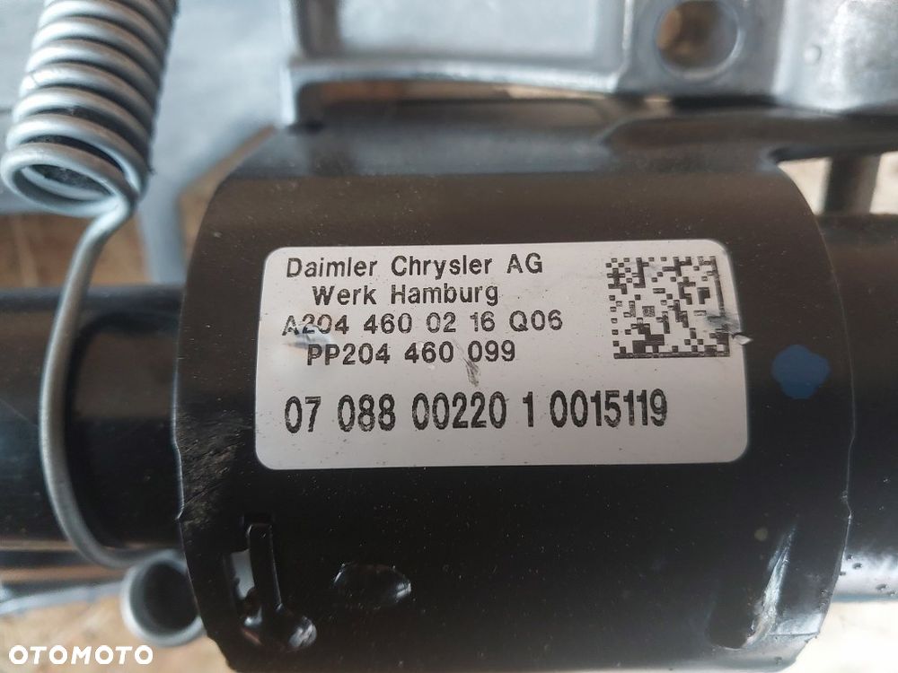 kolumna kierownicza krzyżak mercedes W204 A2044600216 204462206 - 4