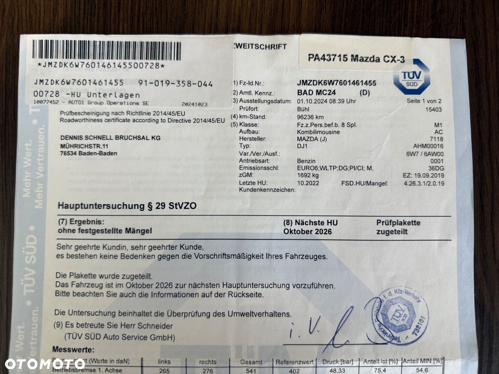 Mazda CX-3 SKYACTIV-G 121 FWD Signature - 24