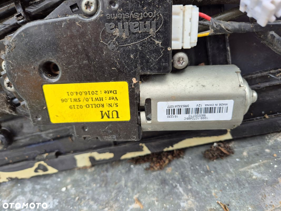 Kia Sorento 3 III 15- szyba dachu szklanego silnik napęd - 11