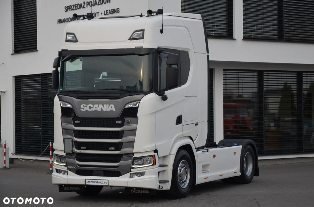 Scania S 500 / 2018r / KLIMA P. / FULL AIR / FULL LED / AIRBAG / ACC / NAVI / SKÓRY / WAGA 6182 - 1